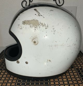 Vintage Shoei Motorcycle Full Face Helmet Large 70S 3