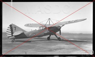 631 - B&w 616 Aircraft Negative - Douglas O - 43a Of 22nd Obs Sq In 1930s