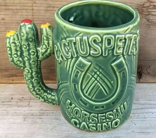 Vintage Cactus Pete’s Horseshu Casino Mug