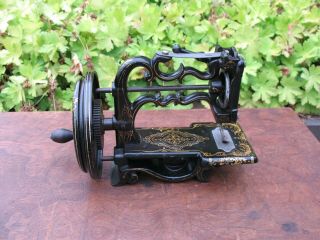 Antique 1870s Charles Raymond Sewing Machine 2