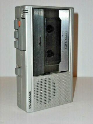 Vintage Panasonic Mini Cassette Tape Player/recorder Model Rq - 341a