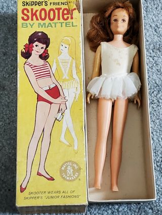 Vintage Scooter Doll Skipper’s Friend By Mattel Us