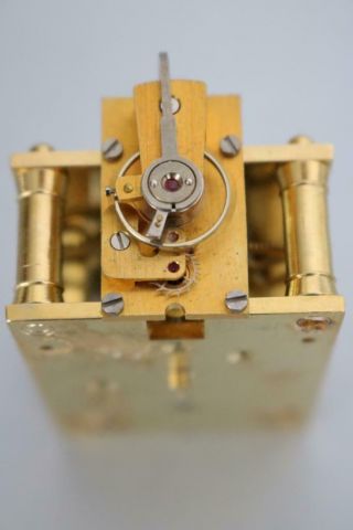 Miniature Carriage Clock Movement By Matthew Norman Platform Escapement