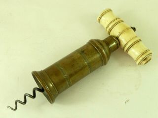 Dowler Thomason III Patent Corkscrew Ne Plus Ultra Bronze Antique 2