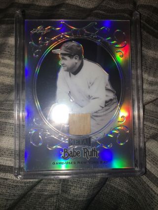 Babe Ruth Baseball Card Rare