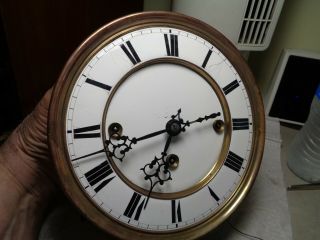 Antique 3 Weight - Vienna Regulator Clock Movement - Ca.  1870 - To Restore - K926