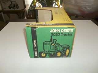 Vintage 1/16 John Deere 5020 Tractor Empty Box Only Farm Toy Ertl Stock 555 2