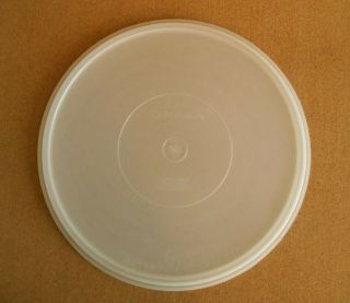 Vintage Tupperware Tupper Seal Replacement 12 3/4 " Clear Lid Only 224 - 5