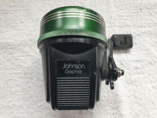 Vintage Johnson Century 225 Spin Cast Reel,  Made In Usa