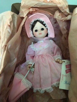 Madame Alexander Doll Rebecca 13.  5” Doll 1585 - Vintage Pink