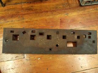 Blacksmith Swage Block Anvil Forge Hardy Stake Table Antique Tinsmith Metal
