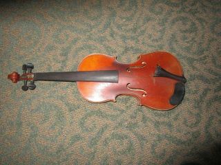 Rare Antique J A Baader Mittenwald 1913 Violin