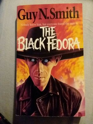 The Black Fedora Guy N.  Smith Vintage Horror Paperback Sphere 1991