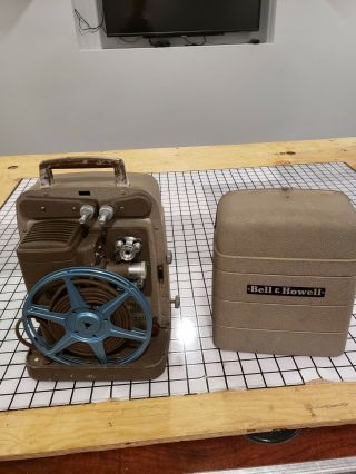 Vintage Bell & Howell 8mm Film Projector Model.  253 Ax Chicago Illinois