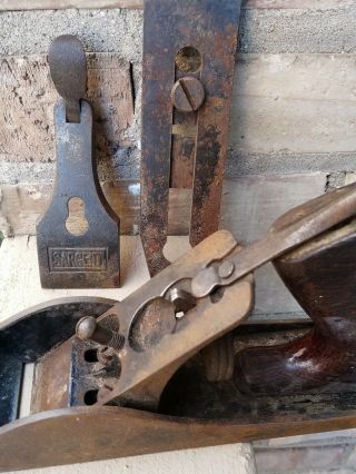 Vintage Sargent Smooth Bottom Wood Plane Carpenter’s Tool Woodwork