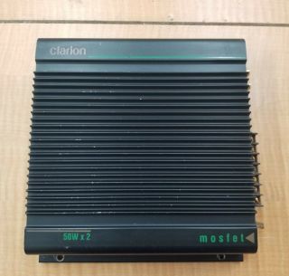 Clarion A1003 Car Stereo Amplifier Mosfet Old School Electronic Control Vintage
