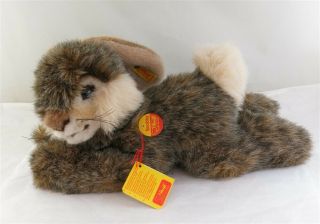 Vintage Steiff Snobby Stuffed Rabbit Bunny W/ Tags 2968/35 (b)