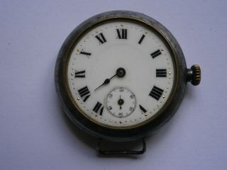 Vintage Gents Trench Military ?? Wristwatch Mechanical Watch Spares
