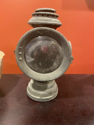 Antique Neverout Kerosene Safety Lamp -