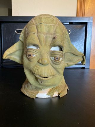 Vintage 1980 Don Post Studios Yoda Mask Halloween Star Wars