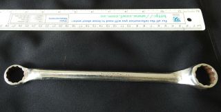 Vintage Tipco Ring Spanner 7/16w 1/2w Made In England