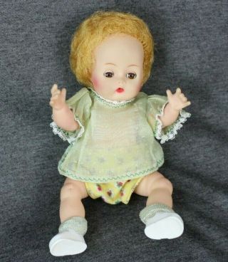 Vintage 1960s Bouffant Hair Baby Doll 9 Inch Clothes Sleepy Eyes Shoes