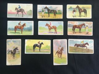 10 X Vintage Collectable Cigarette Cards - Race Horses - Vice Regal - Havelock
