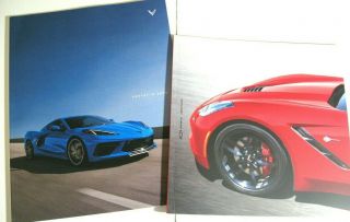 2020 C8 & 2019 C7 Corvette Stingray Prestige Brochure Set Z51 Zr1 Huge