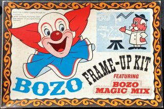 Vintage Bozo The Clown Frame - Up Kit Mib 1960s Larry Harmon Pictures Corp.