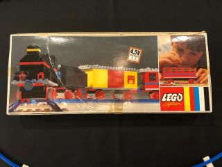 Vintage 1969 Lego Train Set 127 Complete And Instructions