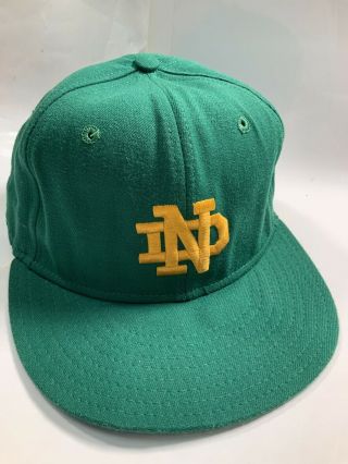 Rare Vintage Notre Dame Fighting Irish Snapback Hat Era Pro Model Wool 7 3/8