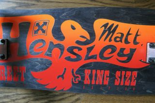 H Street Matt Hensley King Size Eagle Complete old school skateboard 2
