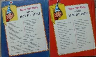 2 Vintage Rand McNally Elf Books ZIPPY THE CHIMP,  ZIPPY GOES TO SCHOOL 2