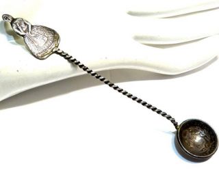 Antique Vintage 925 Sterling Silver Spoon 1897 Coin Bowl Of Spoon Scrap Use,