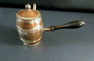 Vintage Copper Tea/coffee Pot With Side Handle