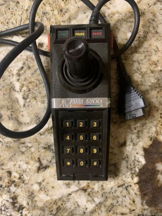 Vintage 1980s Atari 5200 Controller Joystick Remote Control