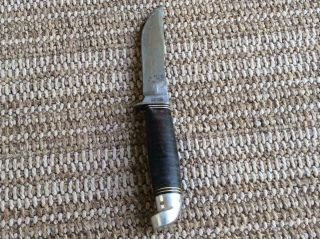 Vintage Craftsman Fixed Blade Hunting Game Knife