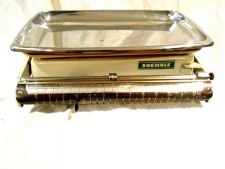 Vintage Soehnle Sliding Scale - Mid Century 13 X 8 X 4