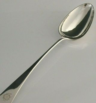 Rare Chinese Export Solid Sterling Silver Basting Spoon C1890 Wang Hing 135g