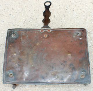 Antique Copper Wrought Iron Trivet Civil War Era Rare Hand Forged C.  1850 