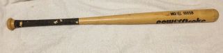 Vtg Worth Wooden Official Softball Bat Model 100sb 34 Length Made In Usa