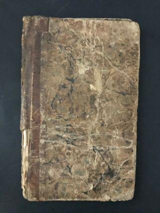 Antique 1830s - 1850s/autograph Book/album/handwritten Notes Poems/locks Of Hair
