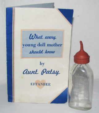 Effanbee Aunt Patty Baby Doll Dy - Dee Baby Bottle