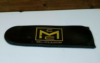 Vintage Mcculloch Chainsaw 16 " Bar Cover Oem