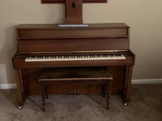Starck Antique Piano And Bench