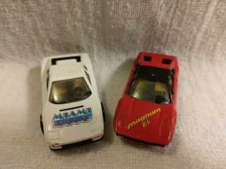 1980s Tv Magnum P.  I.  & Miami Vice Vintage 1:64 Matchbox Ferrari Diecast Cars Lt