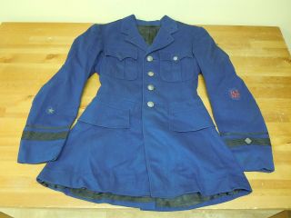 Vintage Culver Military Academy U.  S.  Army Rotc Uniform Top Jacket