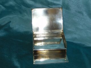 Rare Double Antique Silver Plated Sandwich Box Multi Level Pull Out Shelf 2