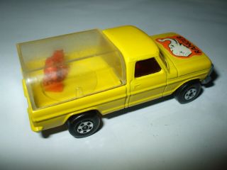 Matchbox Lesney Rolamatics 57 Wild Life Truck yellow,  CLEAR canopy VNMINT 2