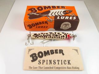 Vintage Bomber 30th Anniversary Nib Collectors Limited Edition Fishing Lure